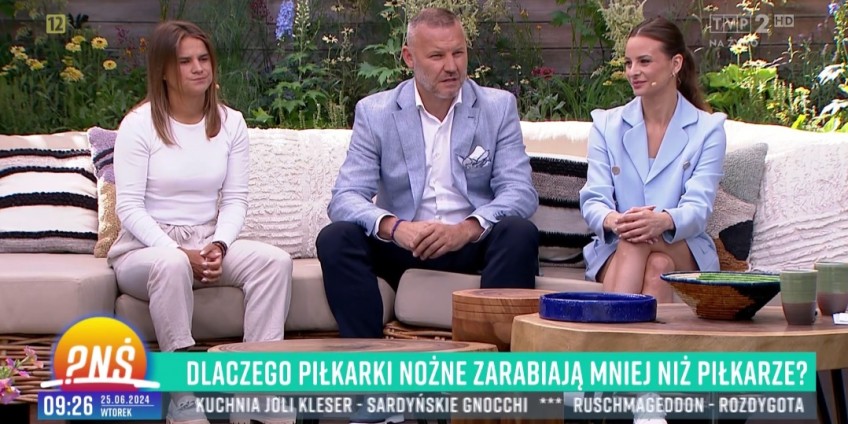 O piłce kobiecej w Pytaniu na Śniadanie