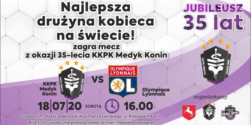Lyon na 35-lecie Medyka Konin