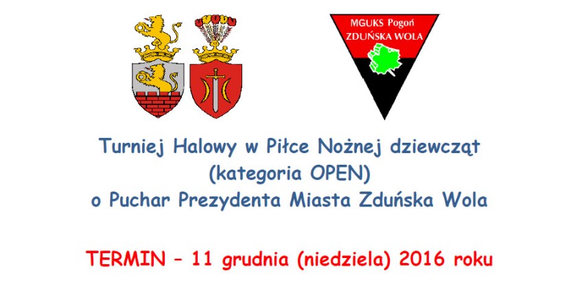 Zaproszenie na turniej do Zduńskiej Woli