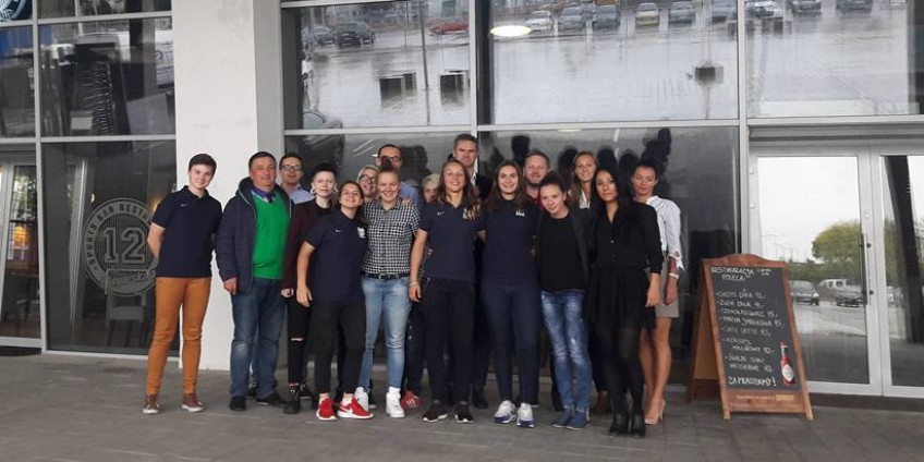 Futsalistki UAM Poznań u Prezesa WZPN