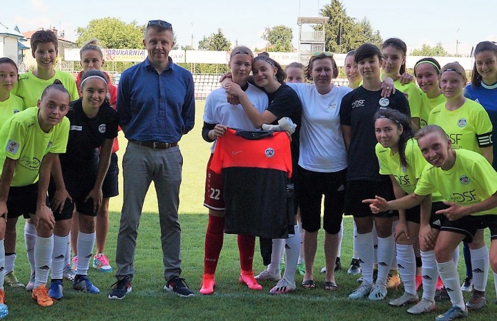 Podziękowali Klaudii i życzyli powodzenia