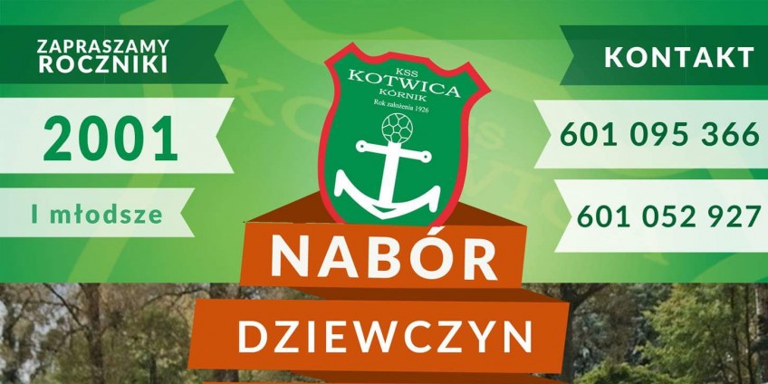 Nabór do zespołu. Juniorki Kórnika w MLJ