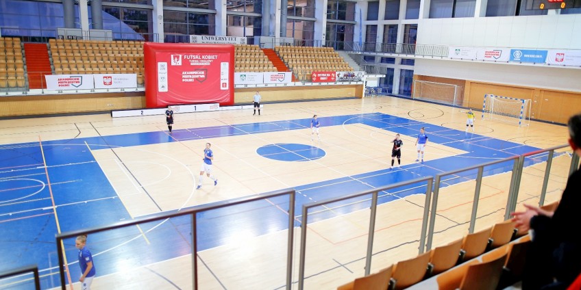 Poznań. Areny AMP w futsalu