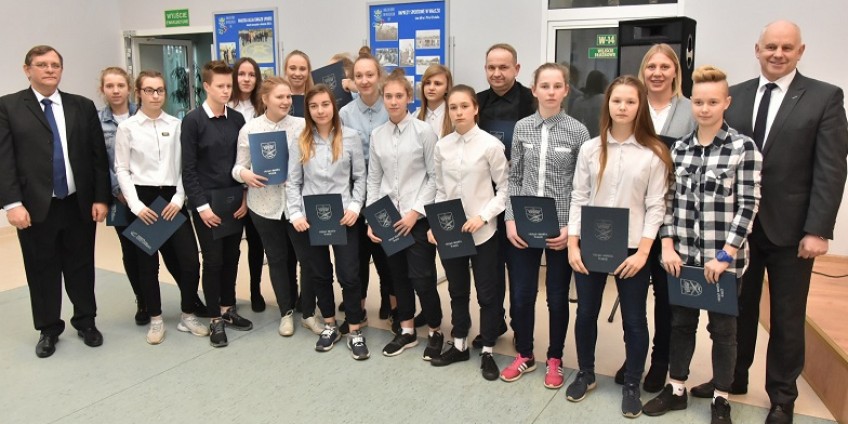 Medalistki z Wałcza dostały stypendia