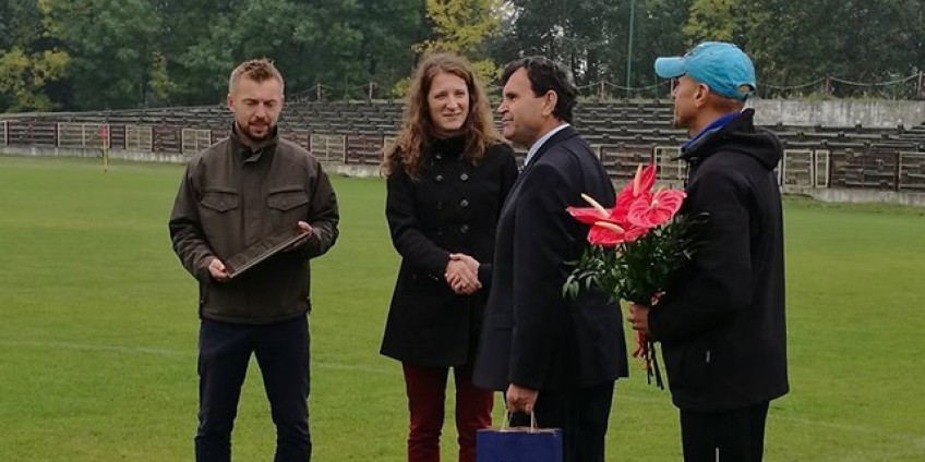 Podziękowali nowej trenerce