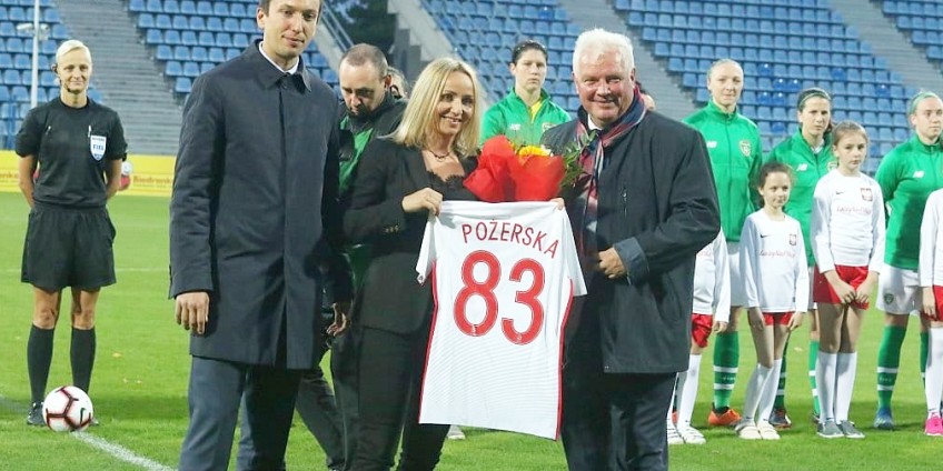 Podziękowanie dla Pożerskiej