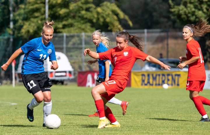 Dwa zwycięstwa U17 w Tallinie