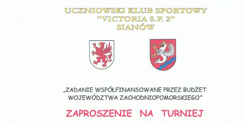 11 marca turniej halowy w Sianowie