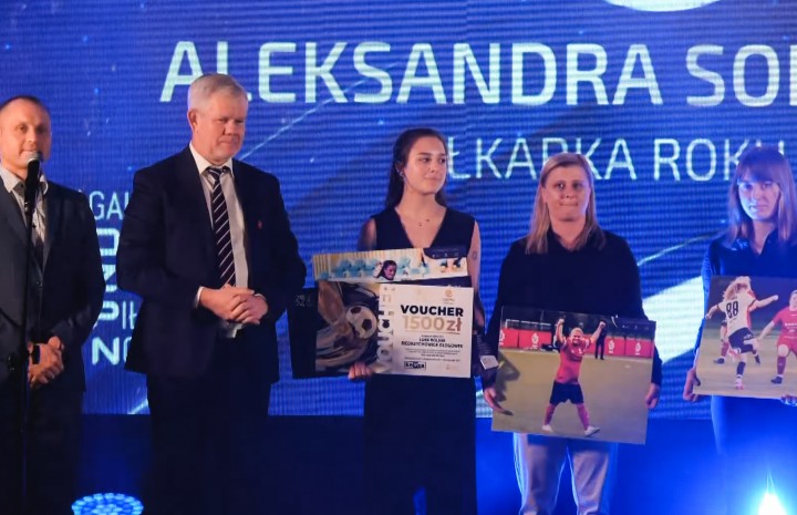 Ola Sobkowicz piłkarką roku Opolszczyzny