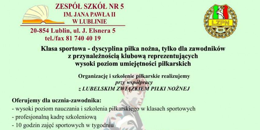 Klasa sportowa dla dziewcząt w Lublinie