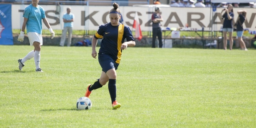 Agata Droździk wyjeźdża