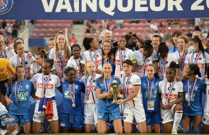 Paulina Dudek z Pucharem Francji