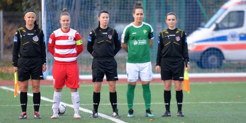 Angelika Gębka. Wiosną piłkarka, jesienią sędzia
