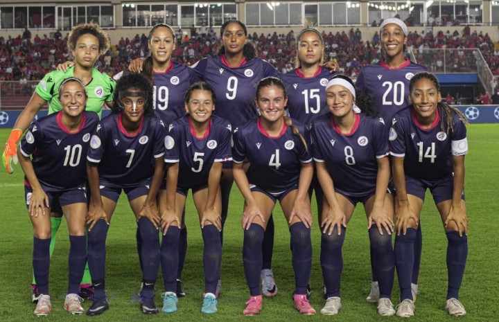 Reprezentantka dalekiej Dominikany