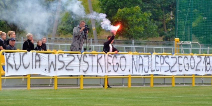 Cały stadion wiedział o urodzinach Kuciewicz