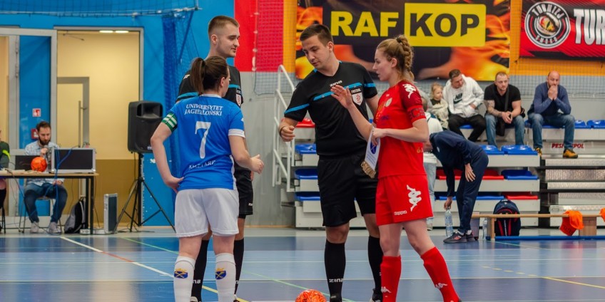 Po barażu utrzymanie AZS UJ Kraków w lidze futsalu