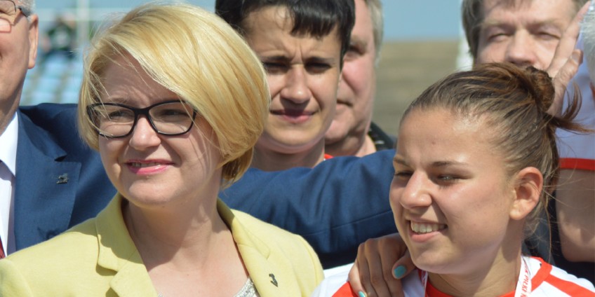 Europosłanka na Lidze Mistrzyń w Koninie