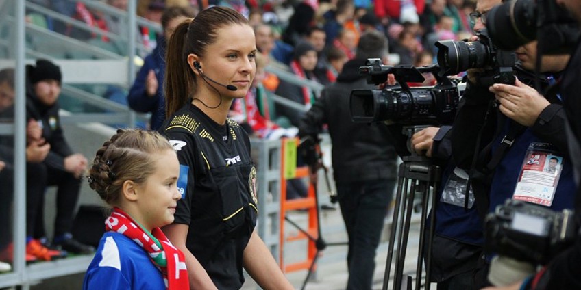Sędzia Paulina w Ekstraklasie