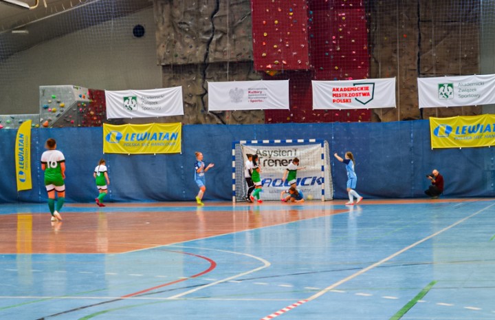 Warszawa. Areny AMP w futsalu