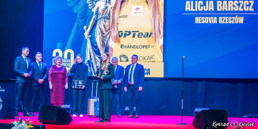  Alicja Barszcz odebrała nagrodę Nike