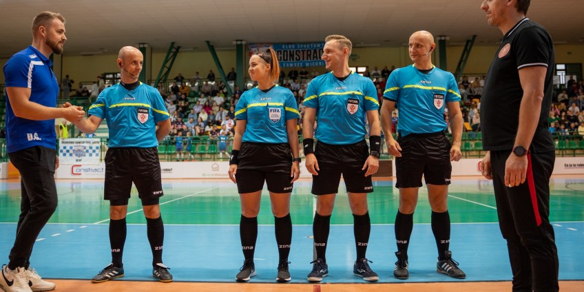 Nasza sędzia po szkoleniu UEFA na Litwie