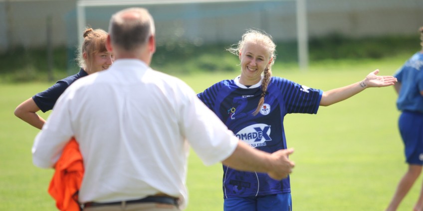 Pierwszy gol Parczewskiej dla SMS Łódź