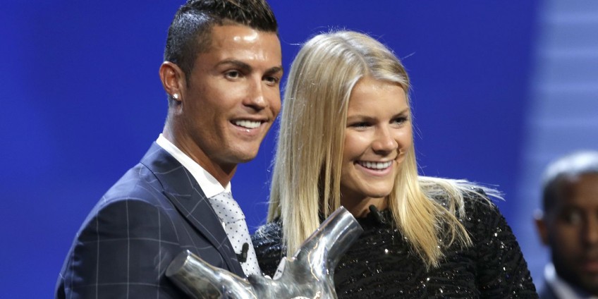 Piłkarz mówi o piłkarce