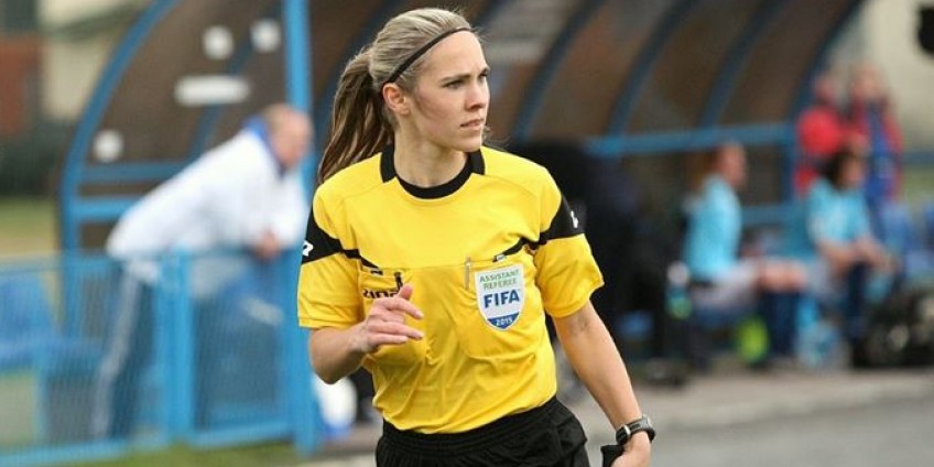 Ewa Augustyn i Ola Prus sędziowały na Łotwie