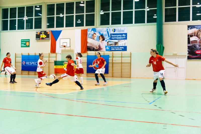 Futsal kobiet: Polska - Czechy