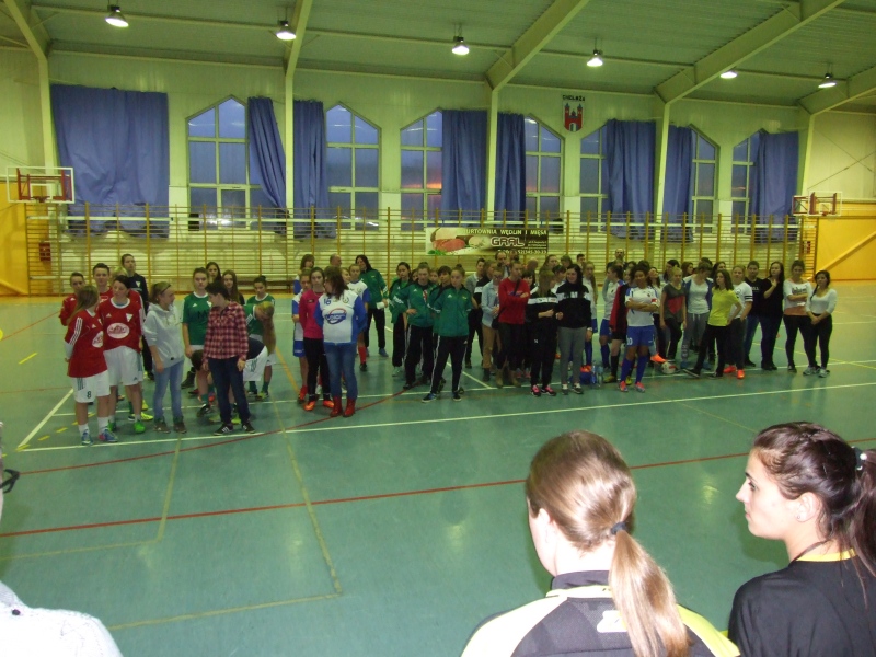 I Halowy Turniej Piłki Nożnej w Chełmży