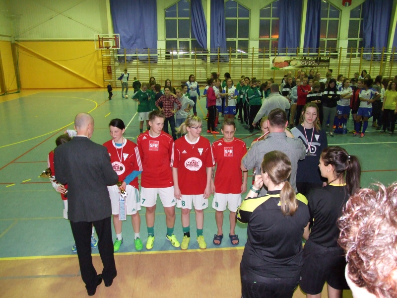 I Halowy Turniej Piłki Nożnej w Chełmży